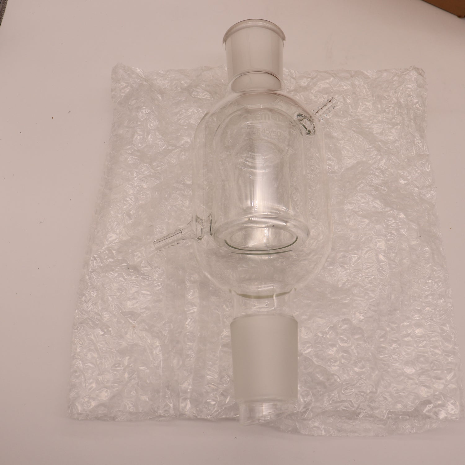 Chemglass Jacketed Reflux Condenser 45/ 50 Joint 315x100mm CG121725