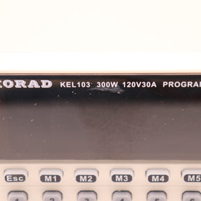 KORAD 300W 120V30A Programmable DC Electronic Load KEL103