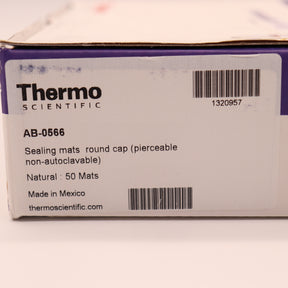 Thermo Scientific Abgene 96-Well Sealing Mats Round Cap Piercable AB-0566