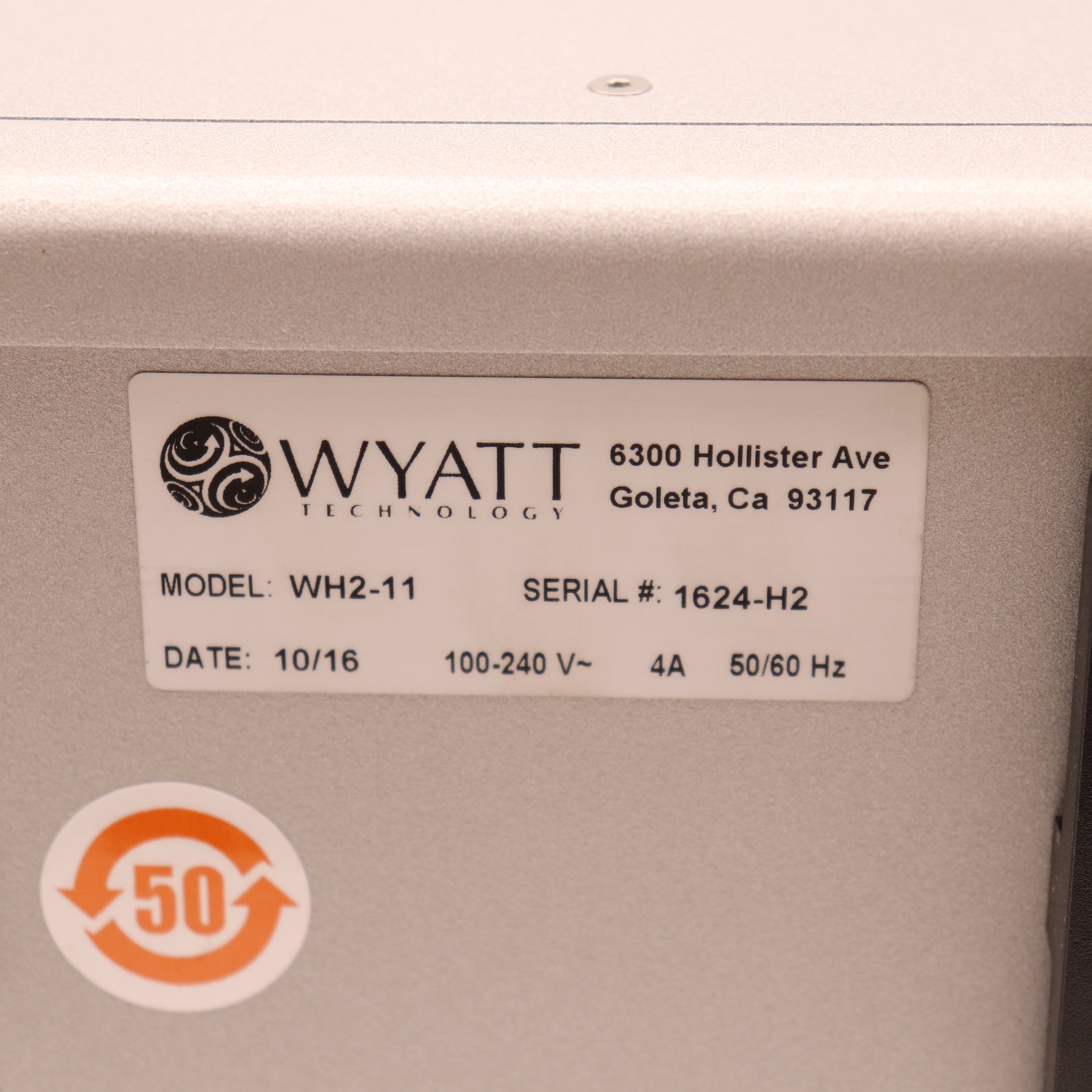 Wyatt Dawn Heleos II MALS Detector MY2016 w/ PC WH2-11