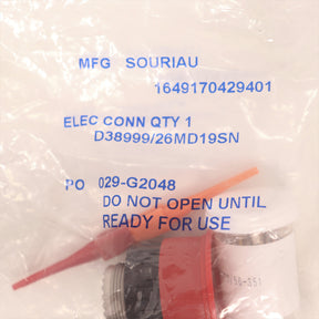 Souriau Connector D38999/26MD19SN
