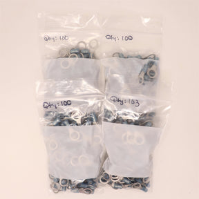 400 pack TE Connectivity PIDG Ring Tongue Terminal, 16-14 AWG, #5/16 320575