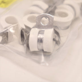 13-Pack UMPCO Stainless Steel Covered P Clamp White AS21919WCH05