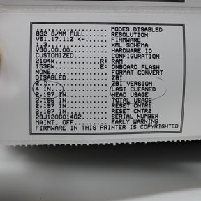 Zebra GK420t 102211 Thermal Label Printer | Low Head Usage