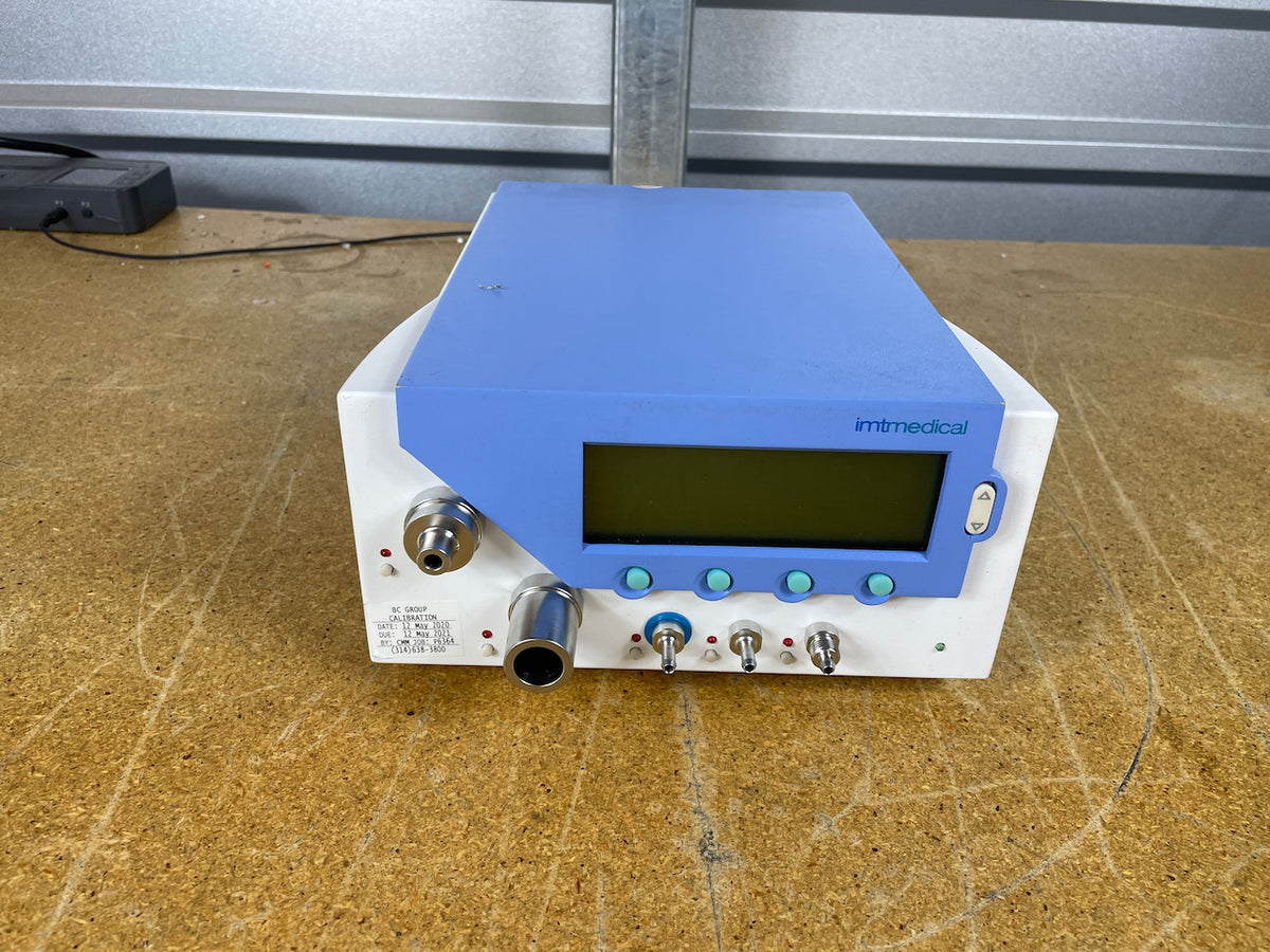 IMT Medical PF300 Gas Flow Analyzer Ventilator Calibrator Tester