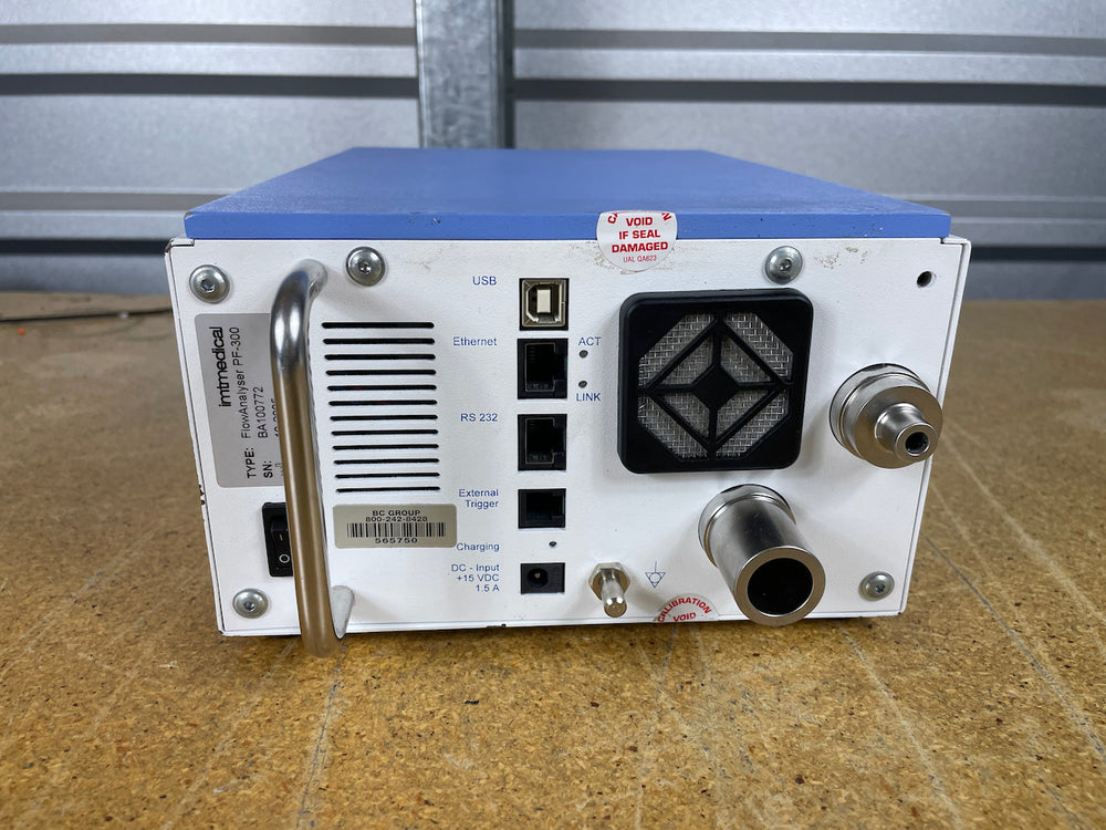 IMT Medical PF300 Gas Flow Analyzer Ventilator Calibrator Tester