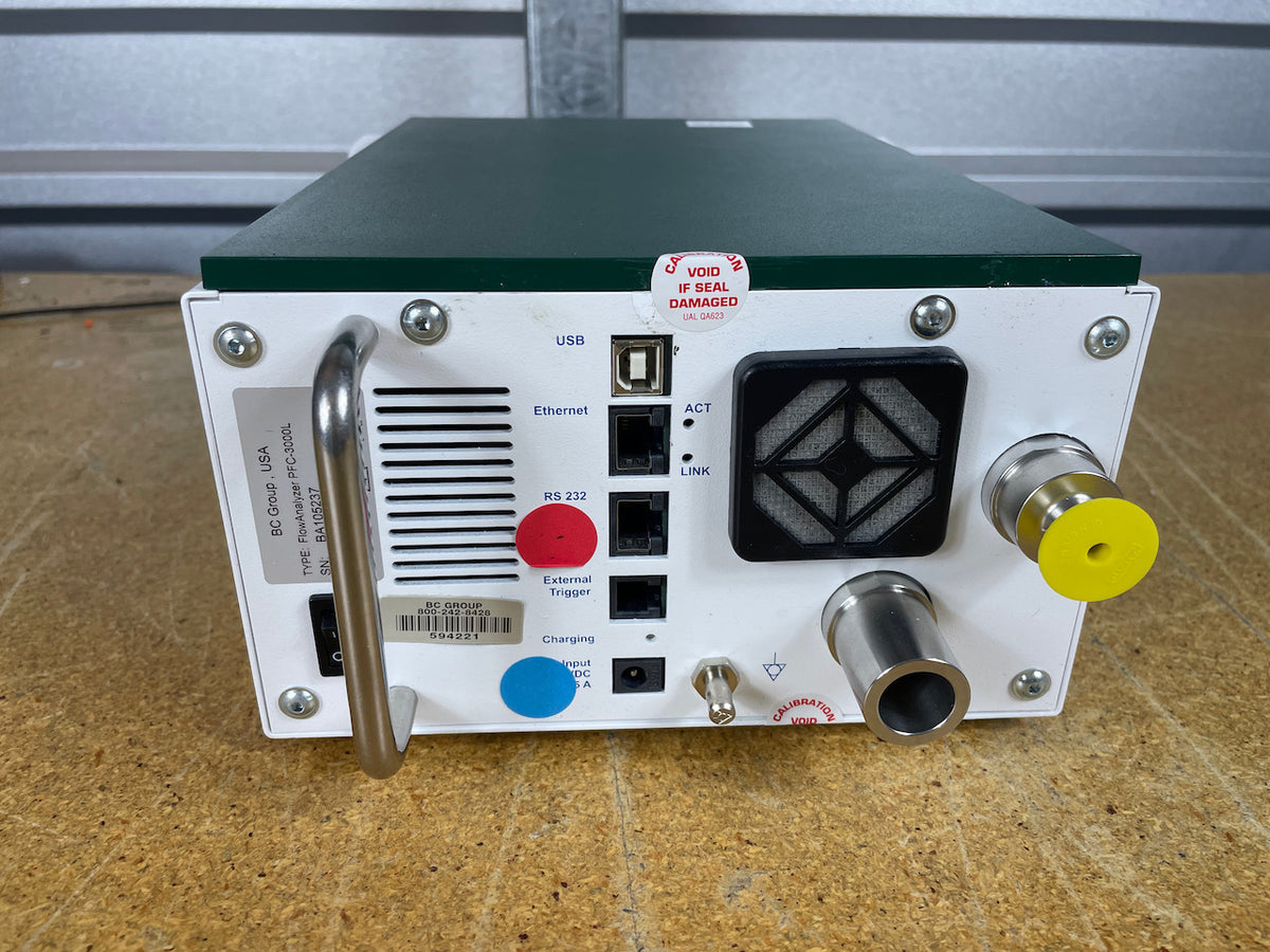 BC Group IMT Medical Gas Flow Analyzer / Ventilator Calibrator Tester