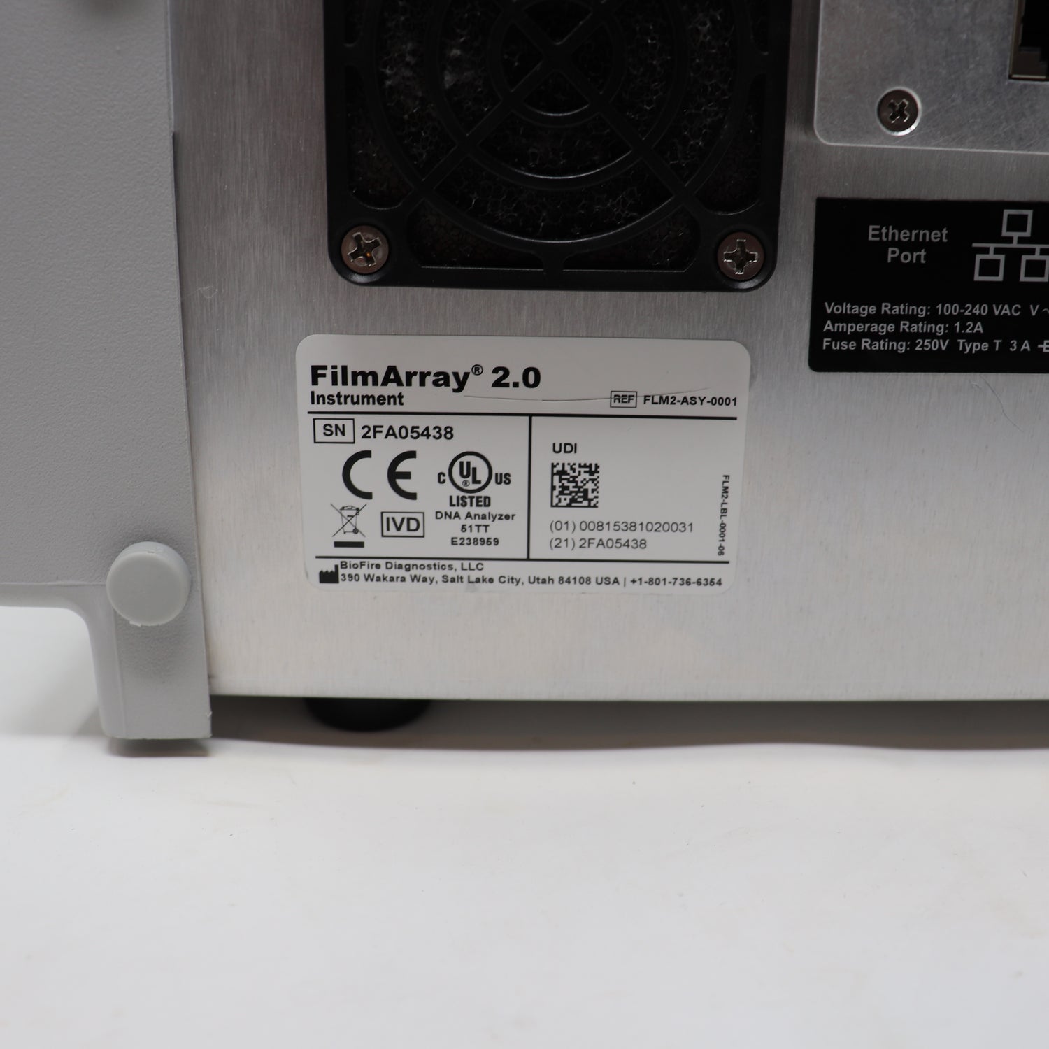 BioFire FilmArray 2.0 Multiplex PCR System