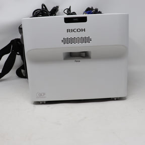 Ricoh WXGA DLP 3D Ultra Short Throw Projector PJ WX4152N Low Hrs