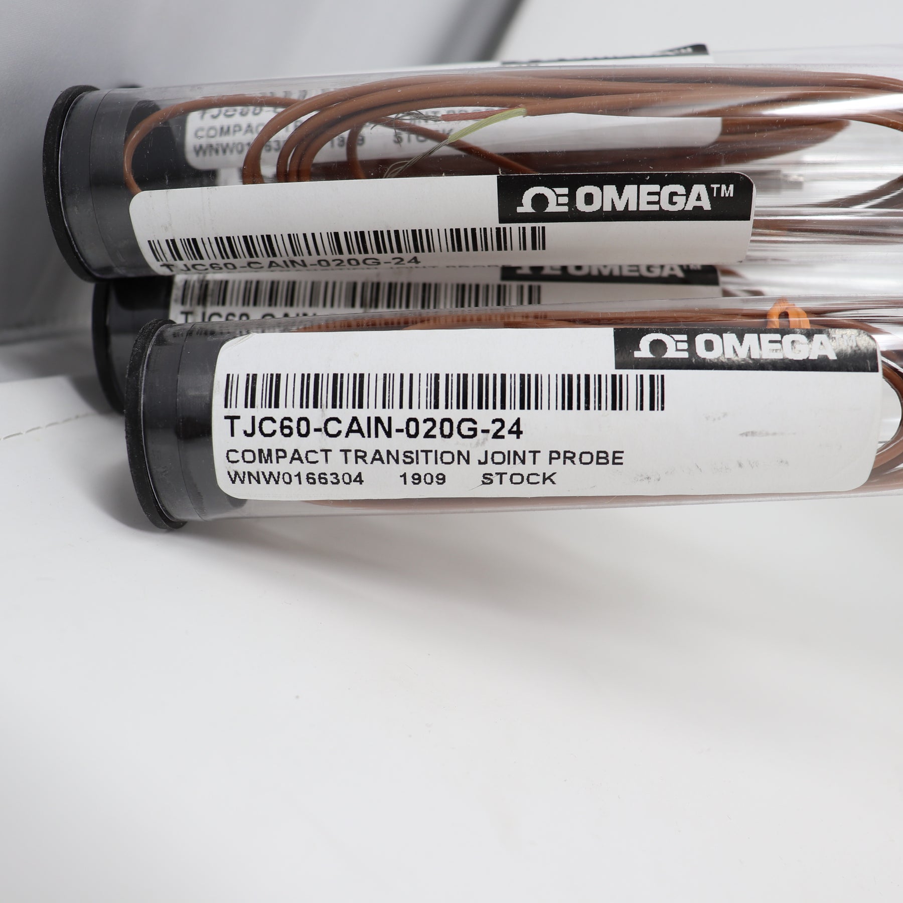 Lot of (5) Omega Compact Transition Joint Thermocouple Probe TJC60-CAIN-020g-24