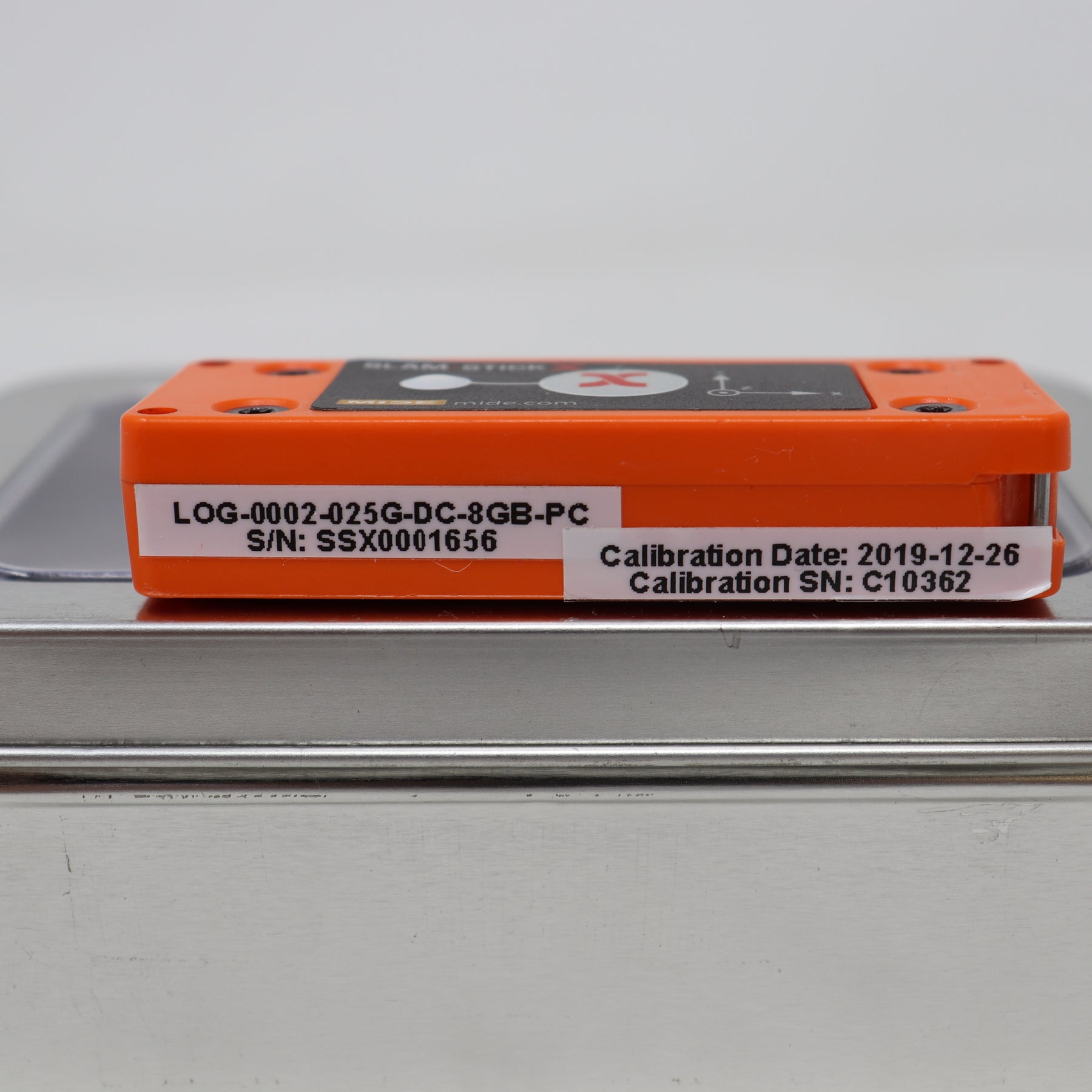 Mide / Endaq Slam Stick X Vibration & Shock Data Logger LOG-0002-025G-DC-8GB-PC