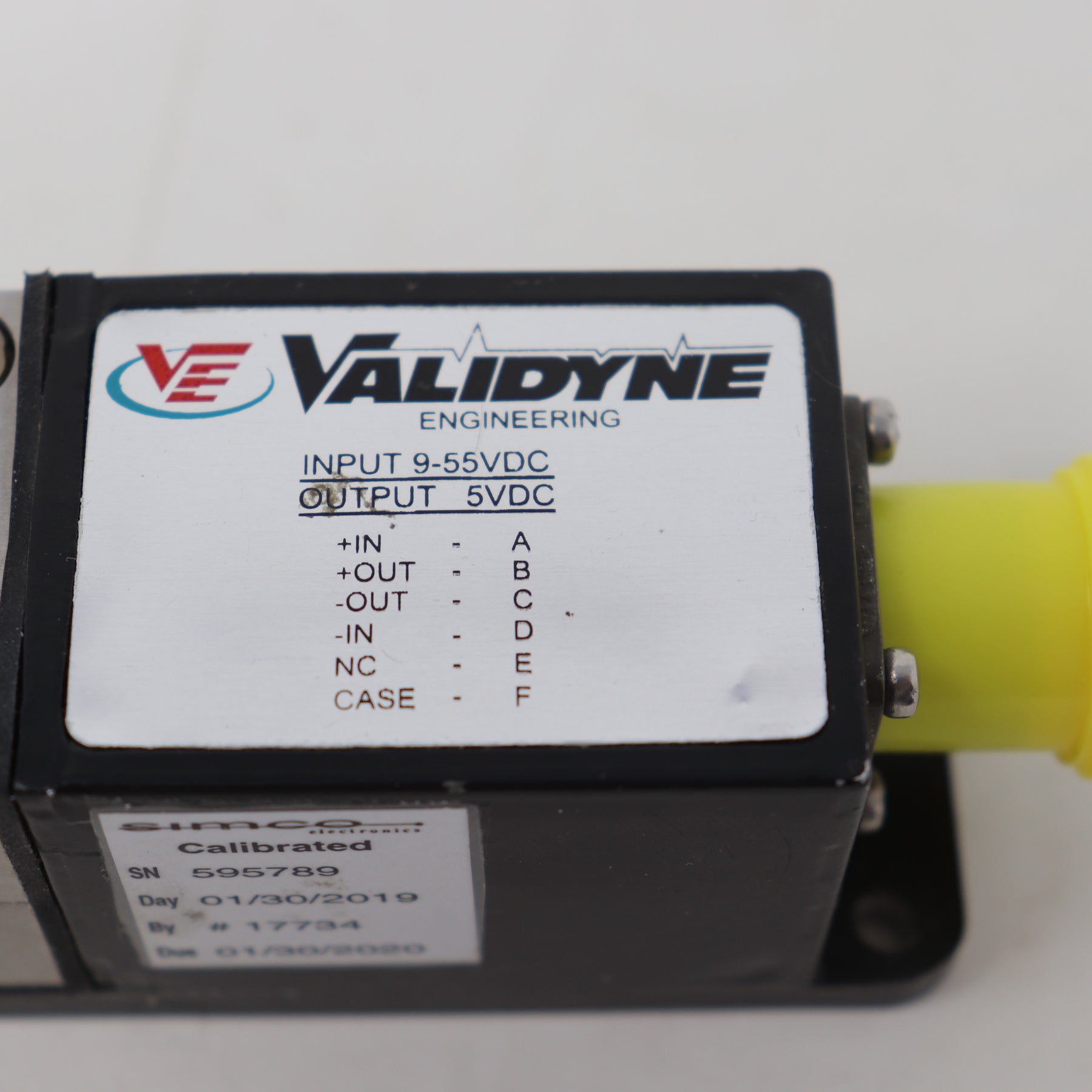Validyne Pressure Transducer/ Sensor & Transmitter Extended P55E