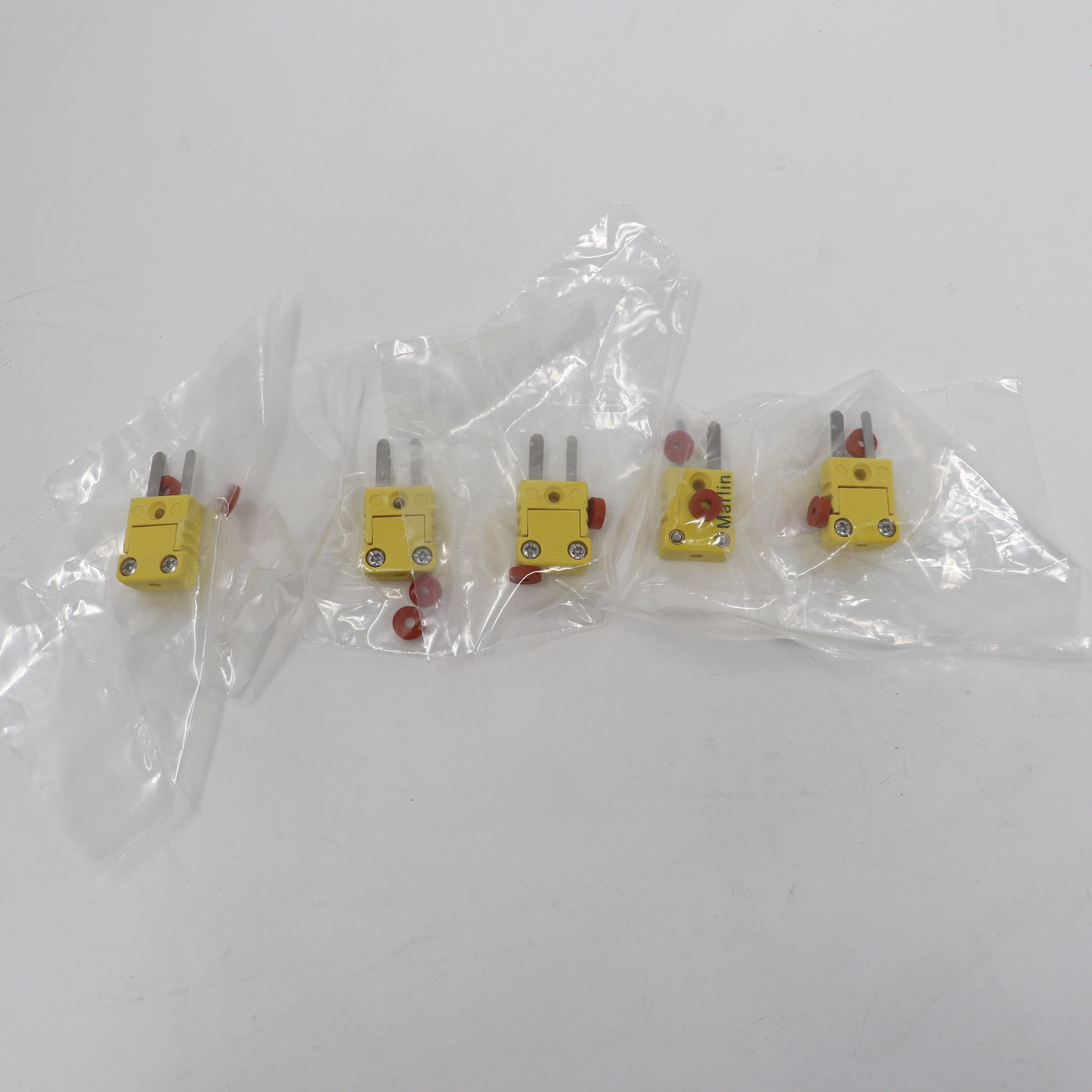 5-Pack Marlin 2 Pole Mini Plug Type K 1260-K
