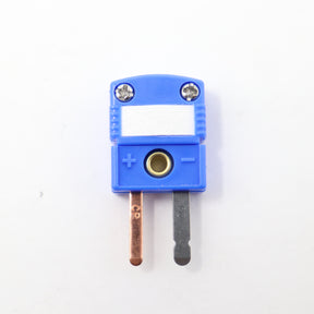 5-Pack Omega 2 Pole Mini Plug Type T Blue SMPW-T-M
