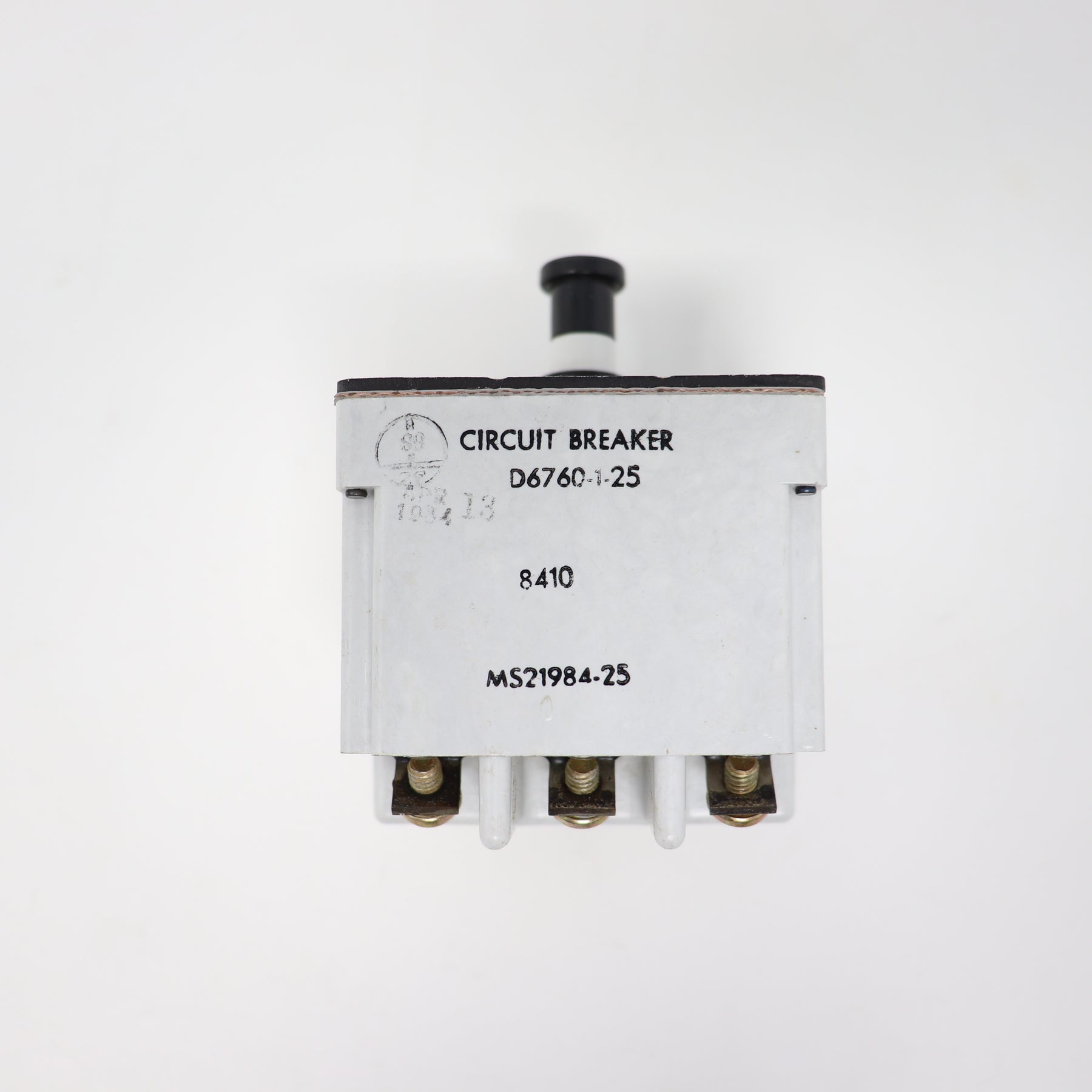 Klixon 25 amp 3 Pole Circuit Breaker D6760-1-25 MS21984-25
