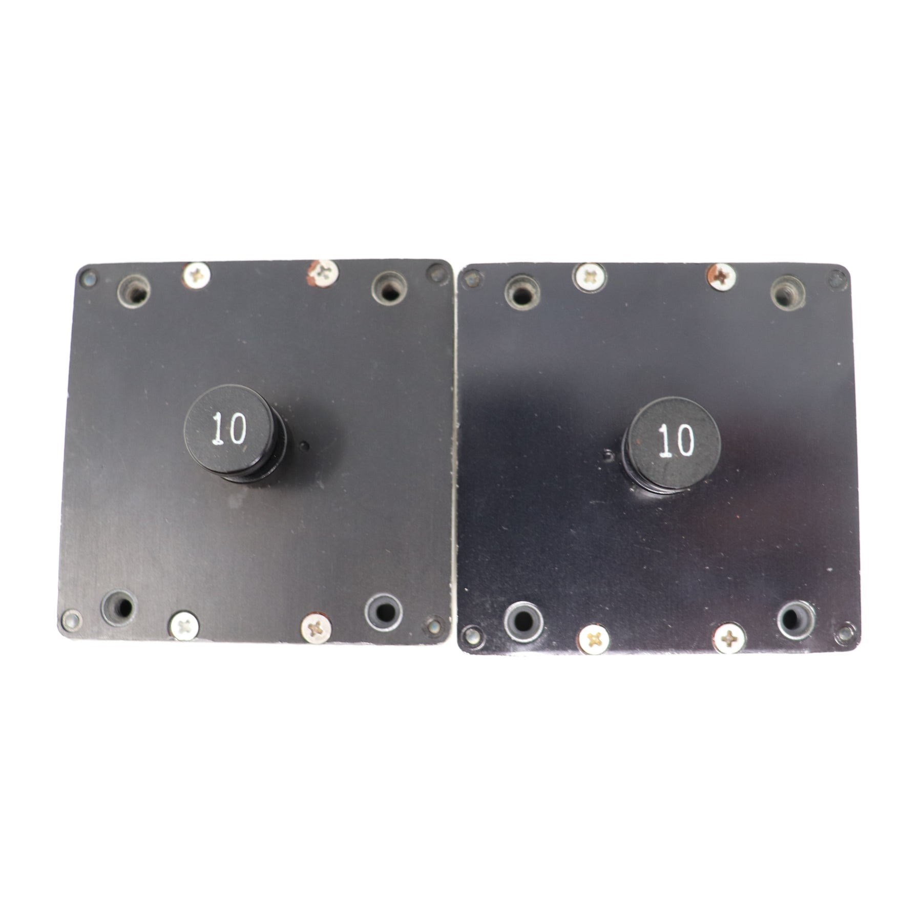 2 Pack Klixon 10 amp 3 Pole Circuit Breaker D6760-1-10 MS21984-10