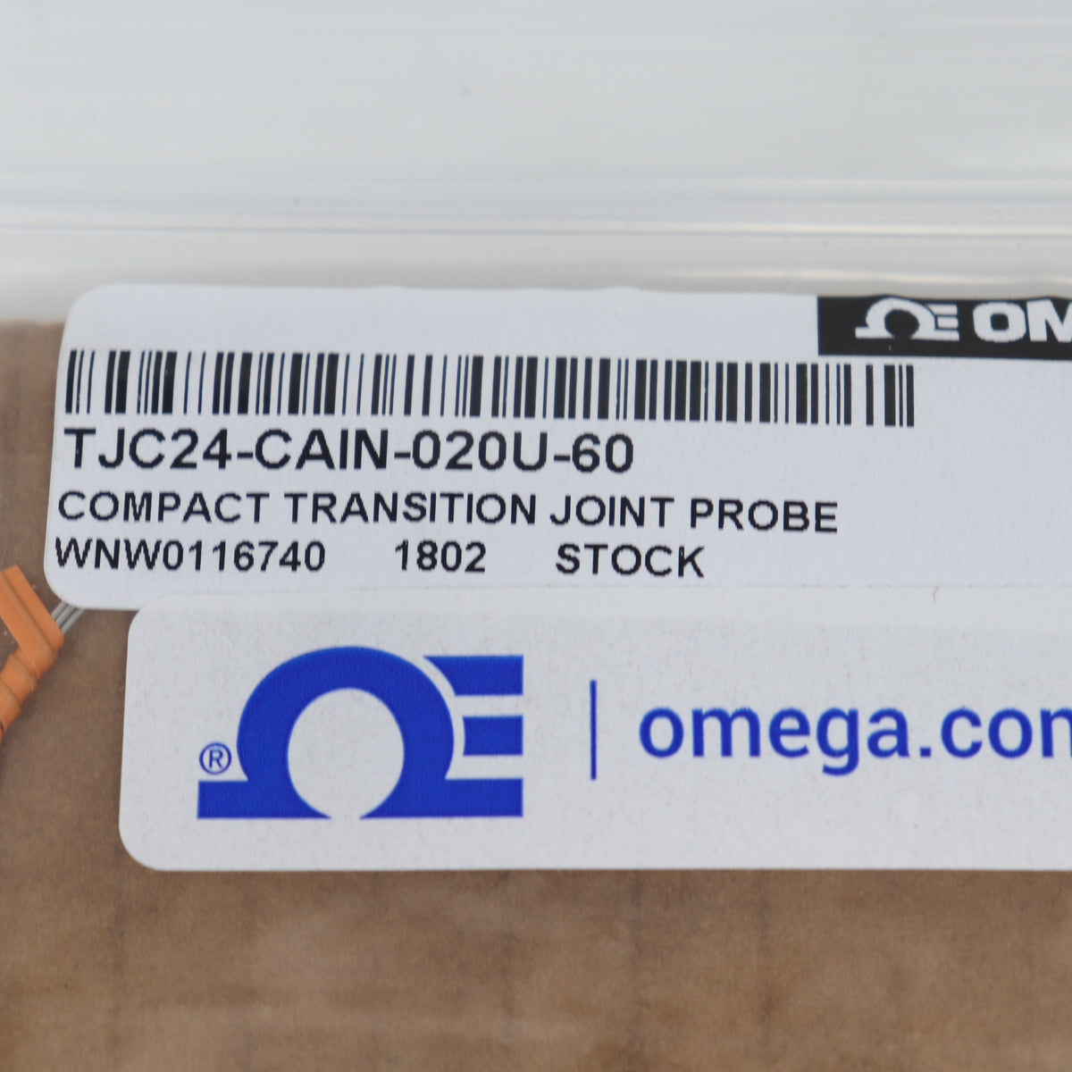 Omega Thermocouple Compact Transition Joint Probe TJC24-CAIN-020U-60