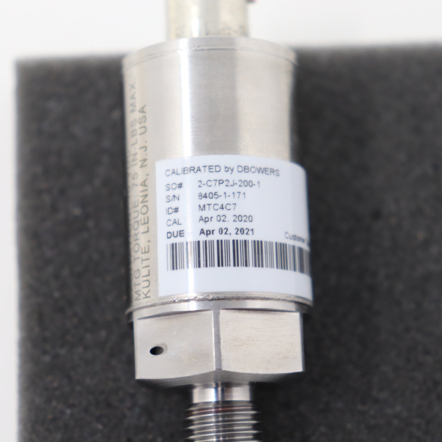 Kulite Aircraft Pressure Transducer/ Sensor APT20M110004000A