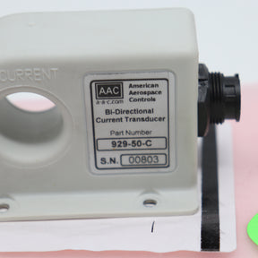 AAC 50A Bi-Directional DC Current Transducer w/ Connector 929-50-C