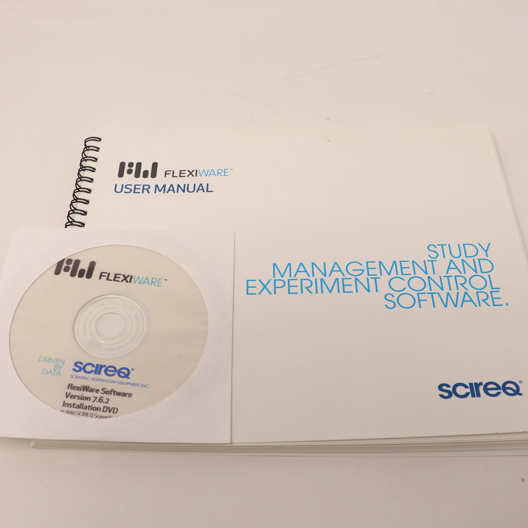 Scireq Flexiware v 7.6.2 Software DVD