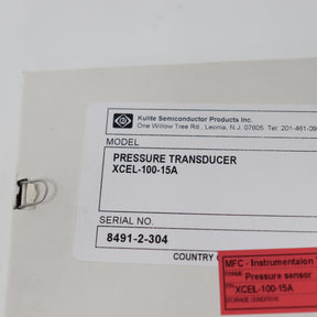 Kulite High Temperature Miniature Pressure/ Sensor Transducer XCEL-100-15A