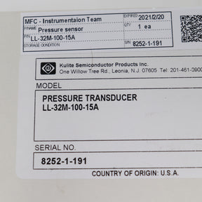 Kulite Miniature Thin Line Pressure Transducer LL-32M-100-15A