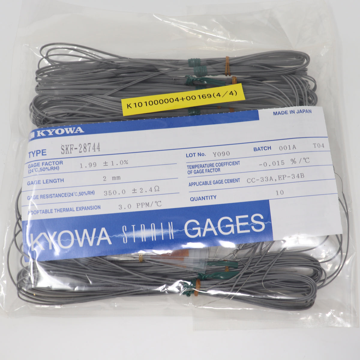 (10) Pack Kyowa Strain Gages Type SKF-28744