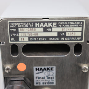 Haake -15°C to 105°C Circulator Bath D1 L Fisons