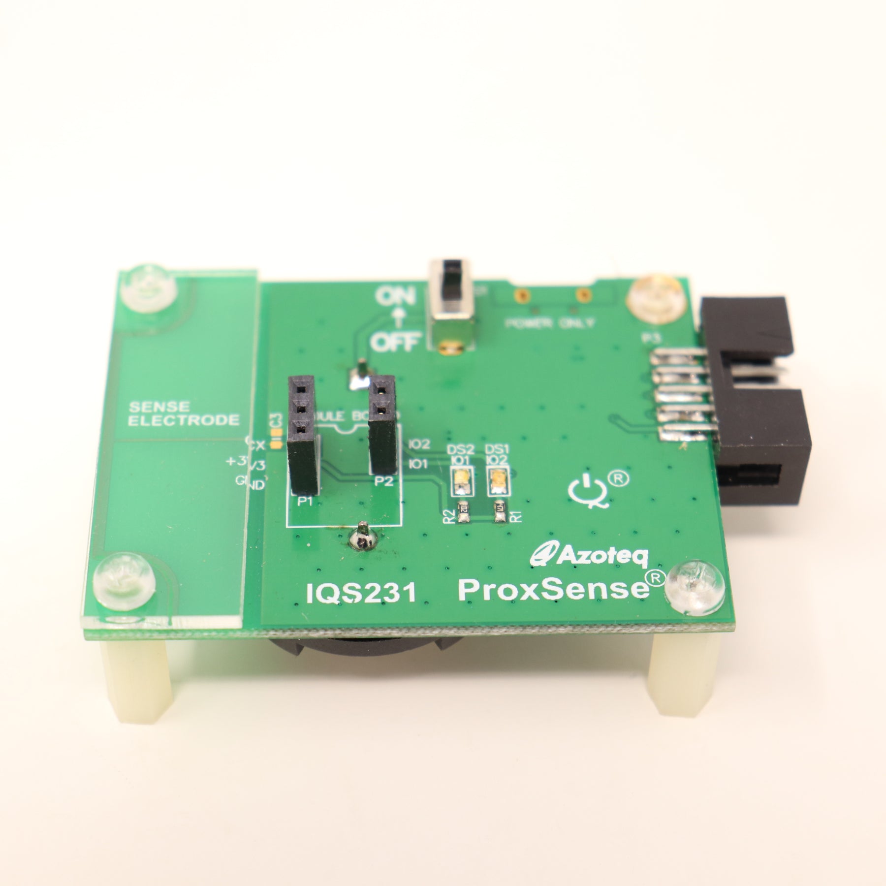(4) Azoteq IQ Switch ProxSense IQS231EV02 Single Channel Capacitive Proximity-Touch-SAR Controller Board Kits