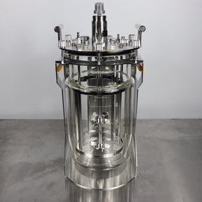 Sartorius Stedim 5L Double Wall Glass Bioreactor Fermenter Univessel-00003