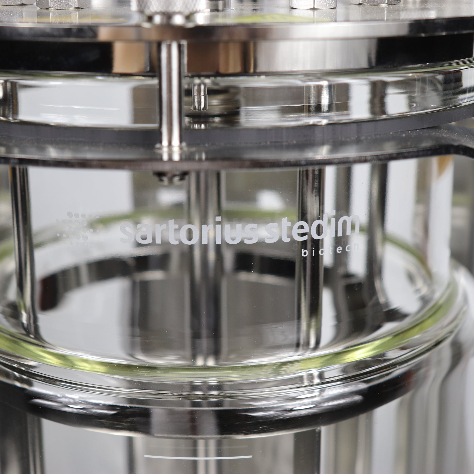 Sartorius Stedim 5L Double Wall Glass Bioreactor Fermenter Univessel-00003
