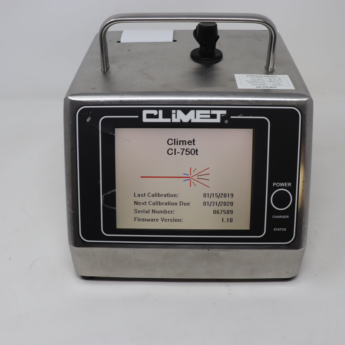 Climet CI-750t Airborne Particle Counter 750t