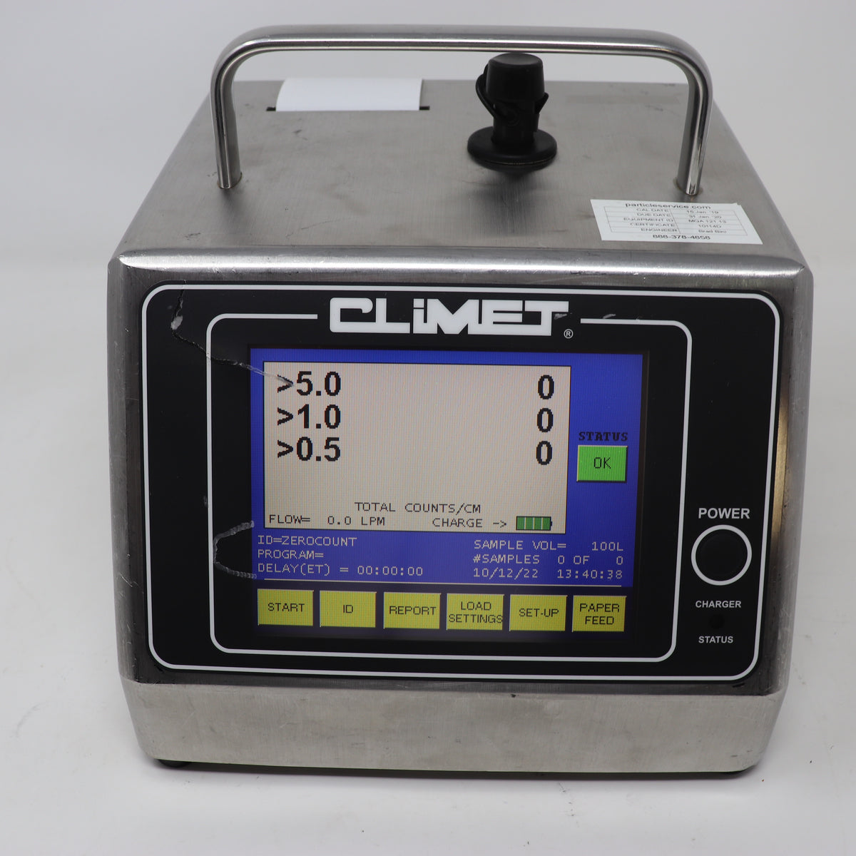 Climet CI-750t Airborne Particle Counter 750t