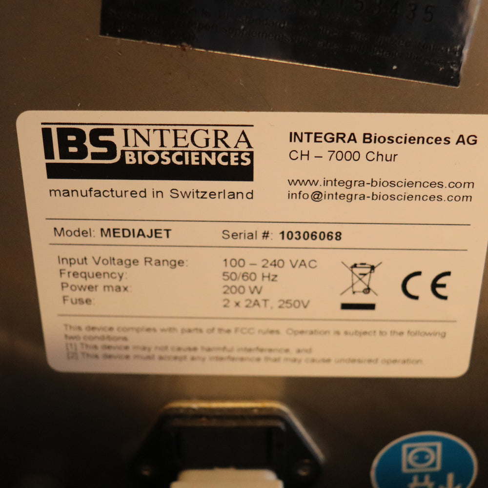 Integra MediaJet Petri Dish Filler