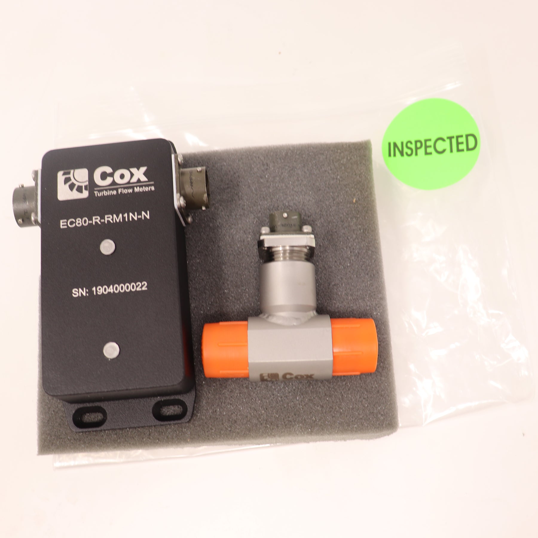 Badger Cox Flow Processor EC80+Exact Dual Rotor Turbine Flow Meter CDL12/10/08