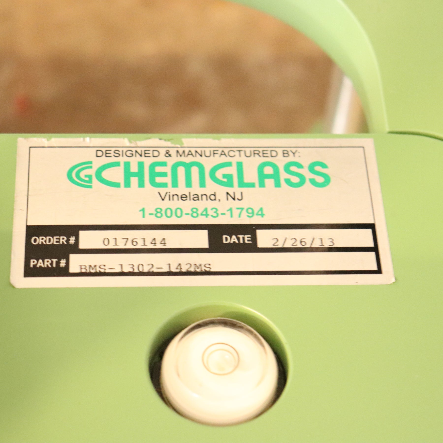 Chemglass 1000mL Jacketed Process Reactor Fermenter Vessel