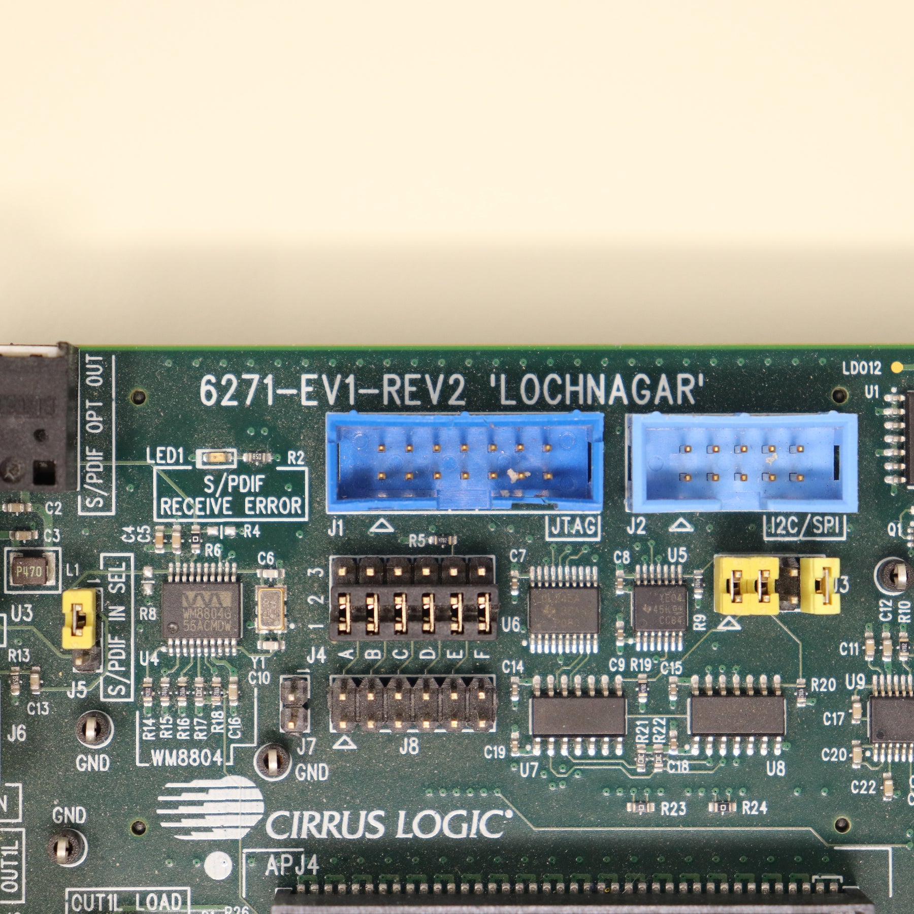 Cirrus Logic CDB6271-1 "Lochnagar 1" Mainboard for CODEC Audio Evaluation