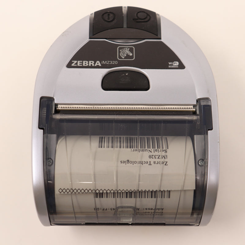 Zebra Imz320 Mobile Thermal Printer Wifi Bluetooth M3i 0un00010 00 1913