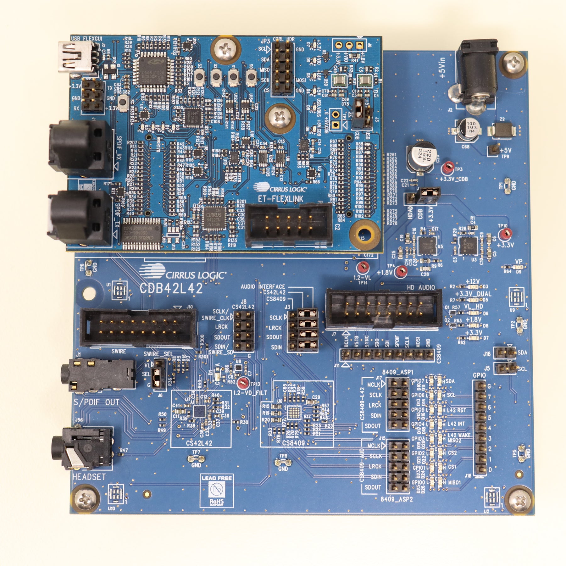 Cirrus Logic CDB42L42 Board for the CS42L42 Audio Codec